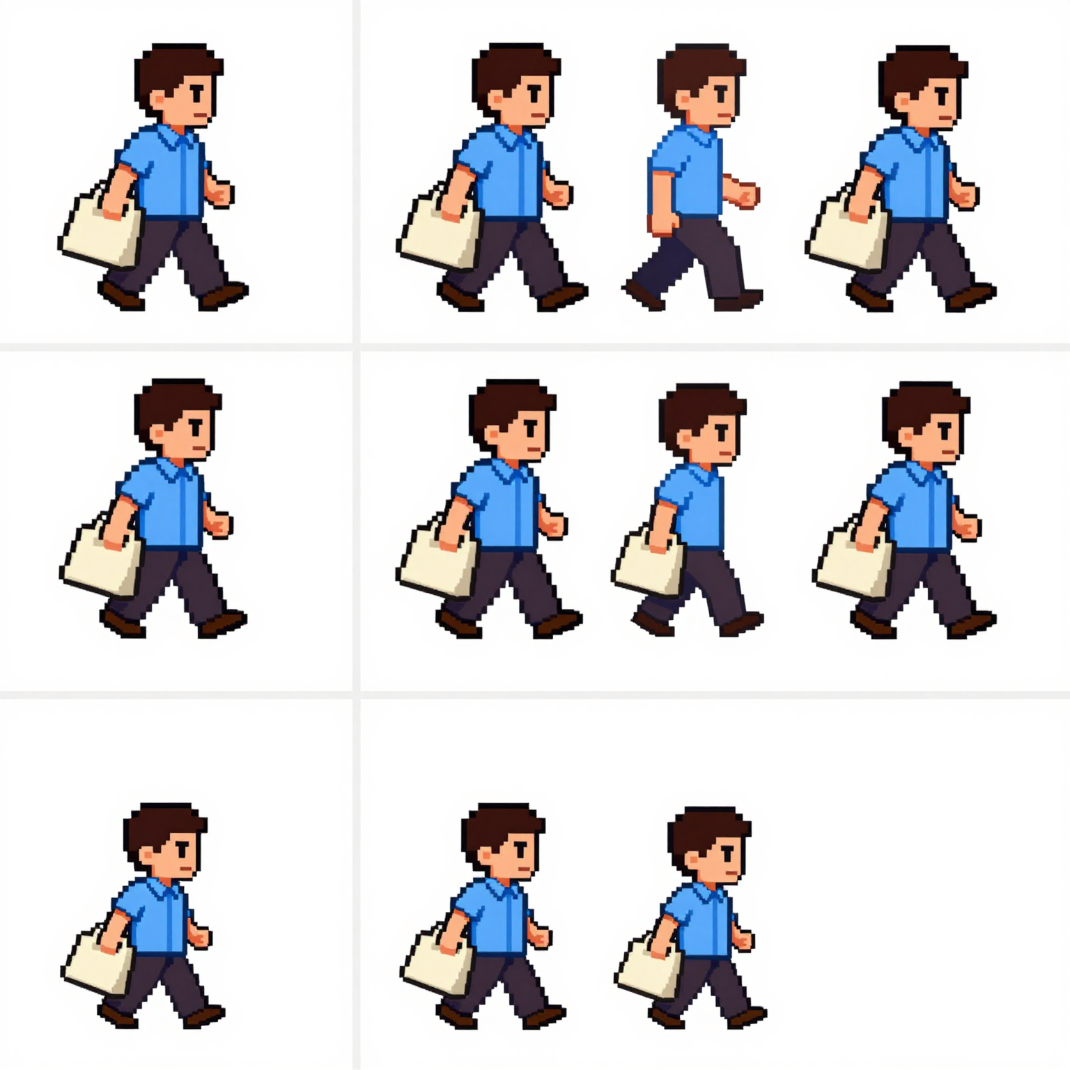 Sprite sheet Asep