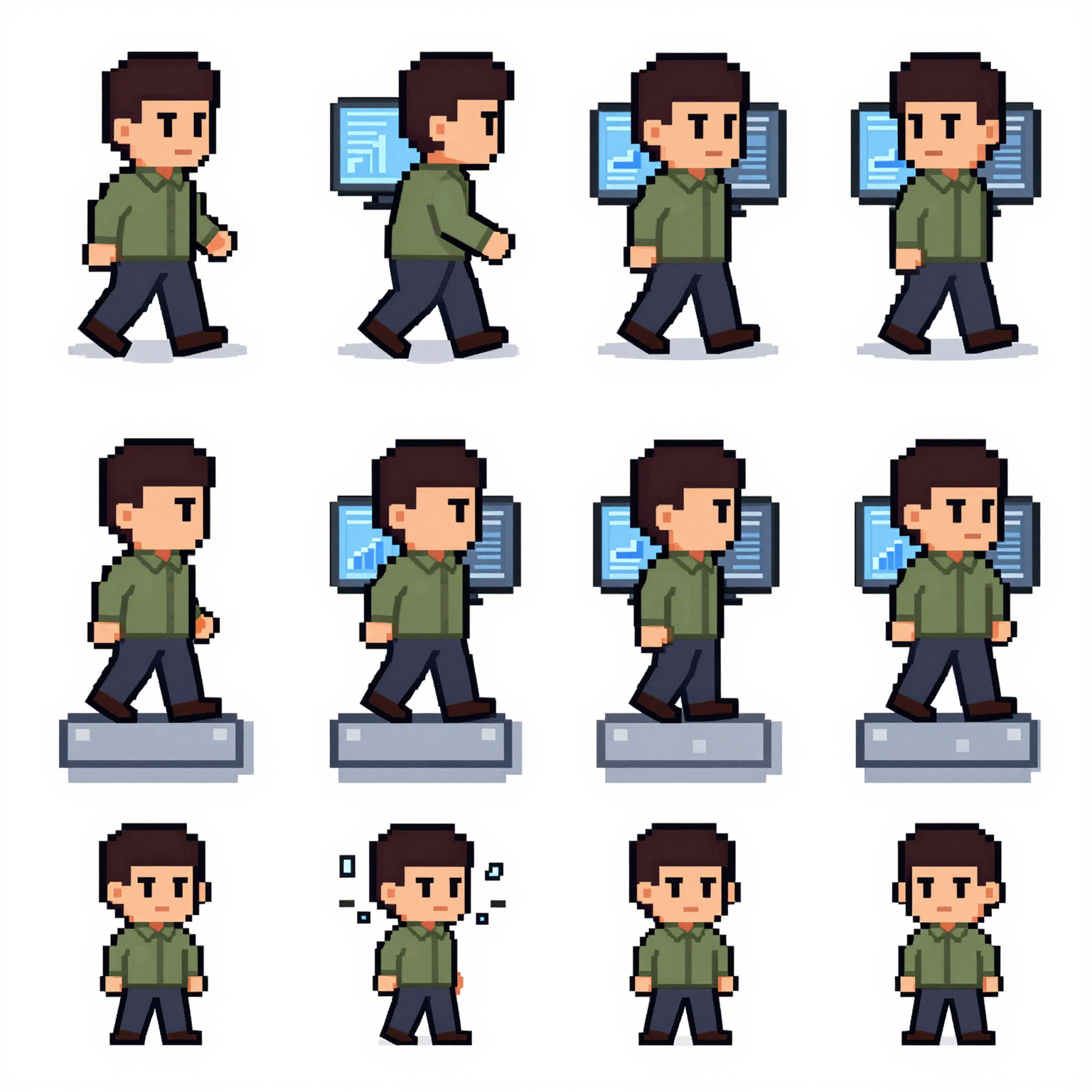 Sprite sheet Bram