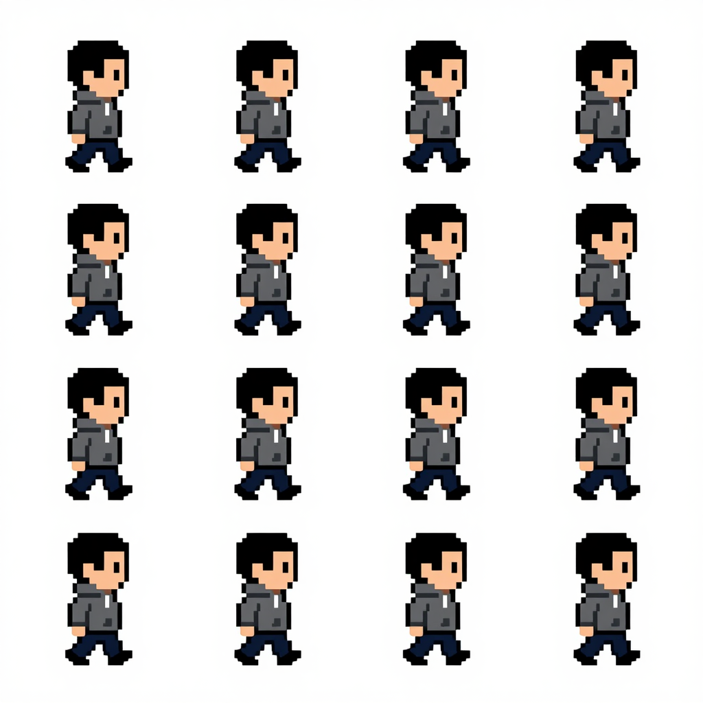 Sprite sheet Joko