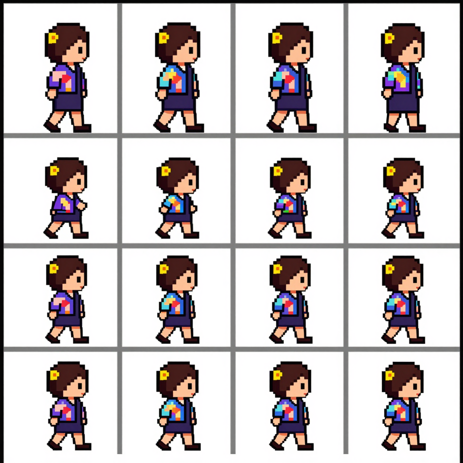 Sprite sheet Maya