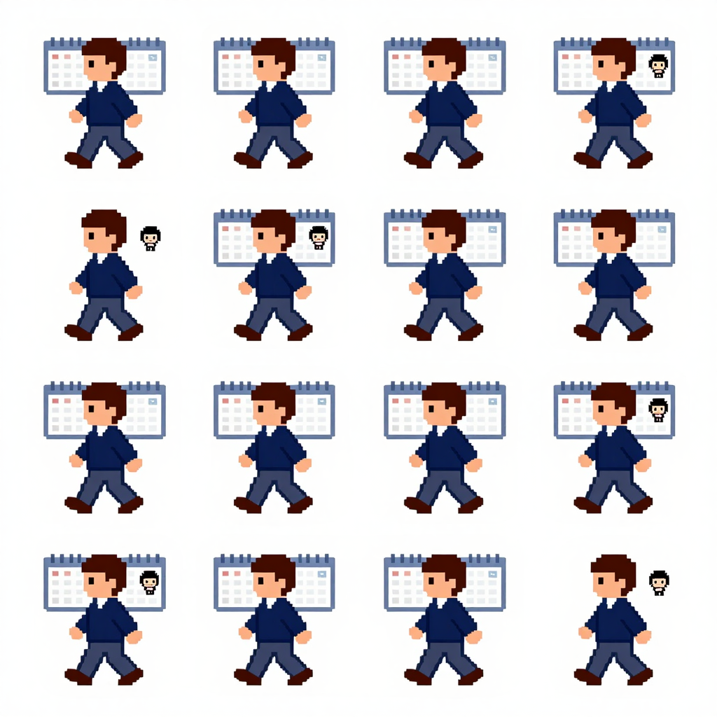 Sprite sheet Pandu