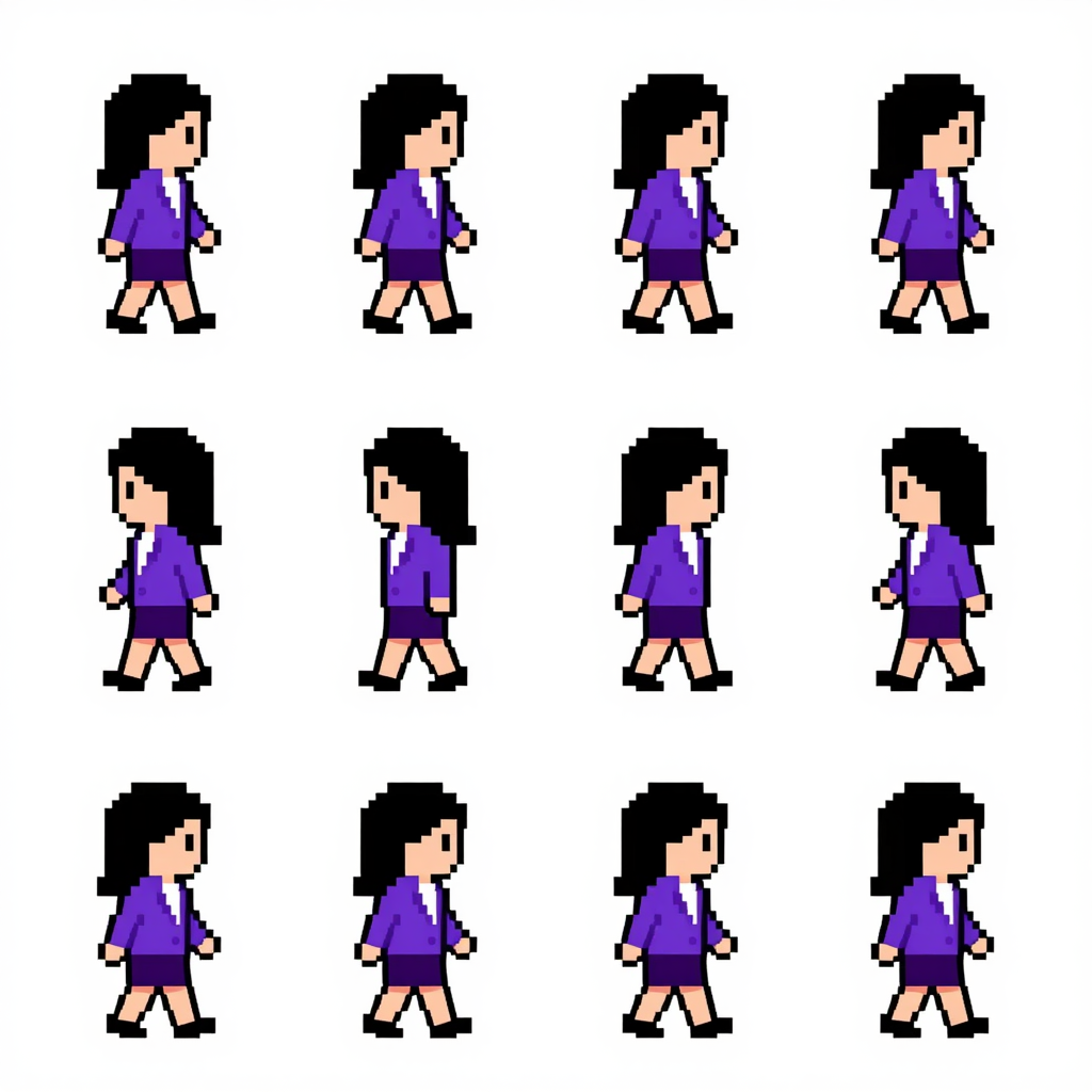 Sprite sheet Rara