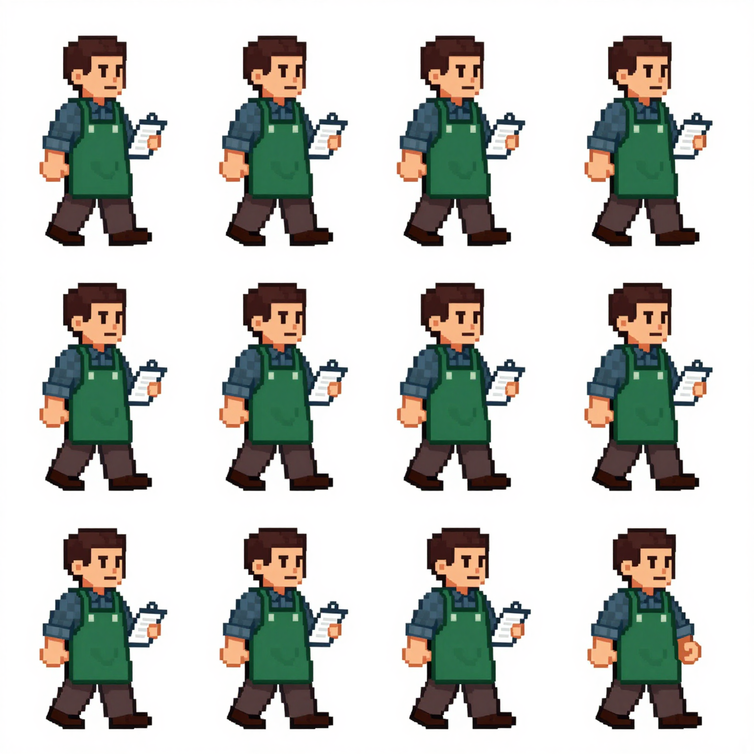 Sprite sheet Slamet