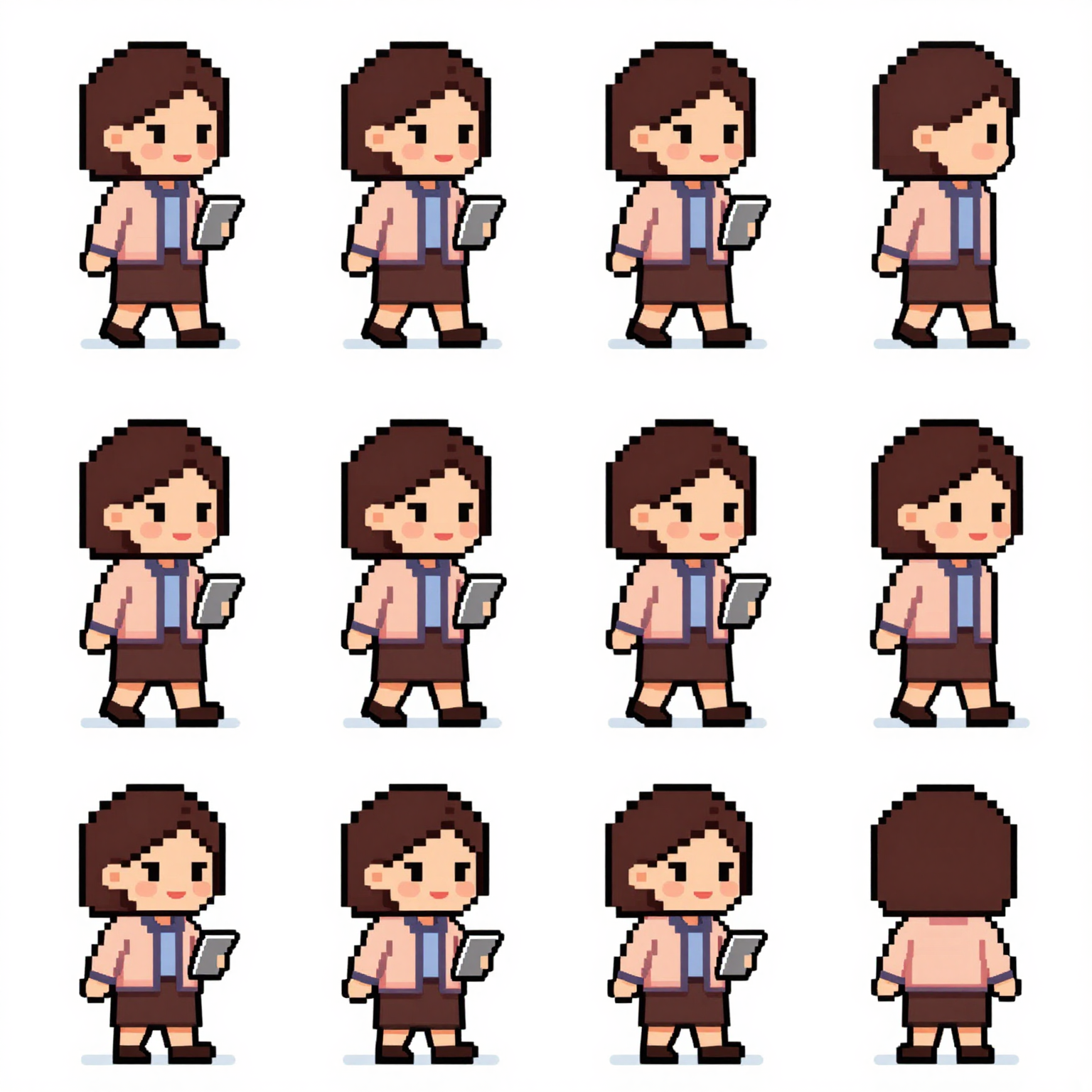 Sprite sheet Wulan
